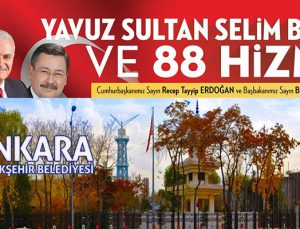 Ankara’da 88 projeye 8 Kasım’da toplu açılış yapılacak