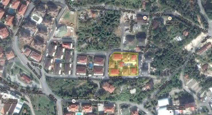 Boğaziçi Konakları’nda icradan satılık dubleks villa