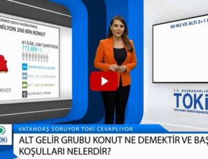 TOKİ alt gelir grubunu video ile anlatıyor