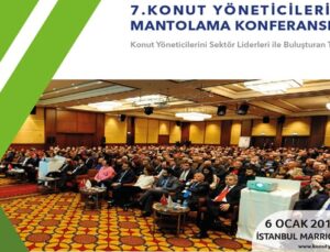 Konut Yöneticileri Mantolama Konferansı 6 Ocak’ta yapılacak