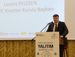 İZODER Yalıtım Seminerleri’nin beşincisi Elazığ’da yapıldı