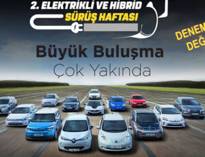 Elektrikli ve Hibrit Araç Sürüş Etkinlikleri 11-12 Eylül’de!