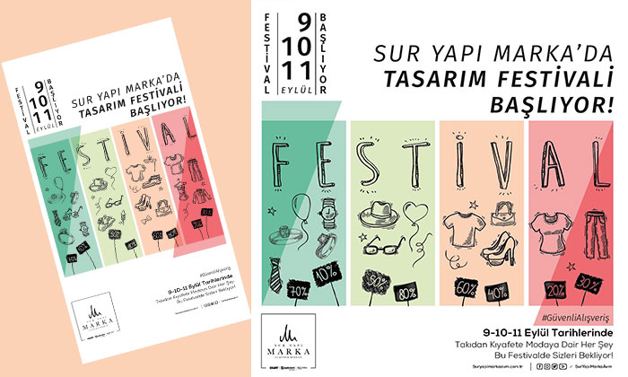 Sur Yapı Marka AVM’de Tasarım Festivali başlıyor