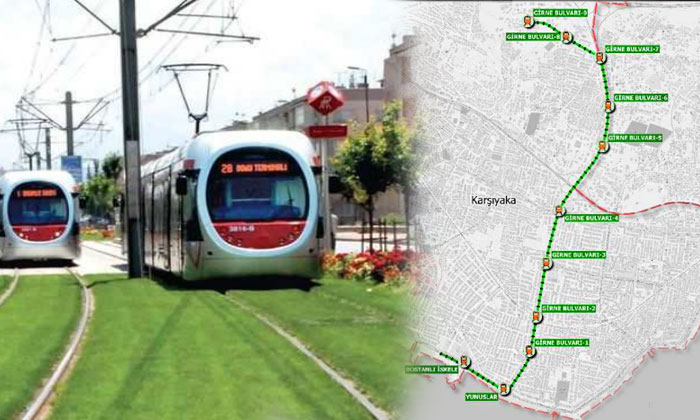 6. Aşama tramvay hattı İzmir’in iki yakasını birleştirecek