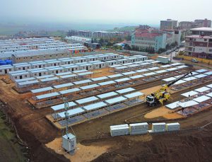 Vekon, deprem bölgesi için 3 bine yakın konteyner üretti