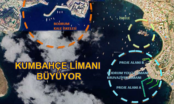 Bodrum Kumbahçe’deki liman genişliyor