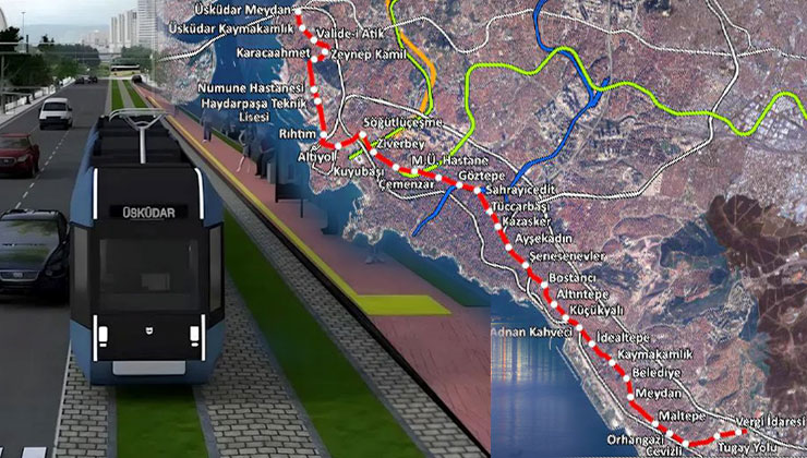 İBB’nin Üsküdar-Kadıköy-Maltepe Tramvay Hattı için somut adım!