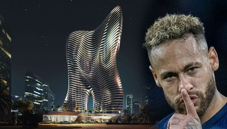 Neymar Dubai’deki yeni dairesine 43 milyon sterlin verdi!