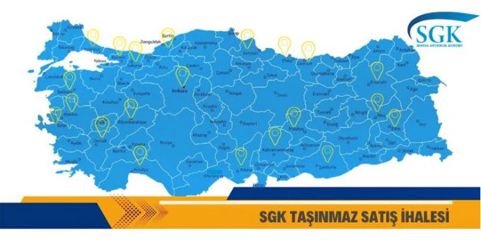 SGK’dan satılık 110 gayrimenkul!